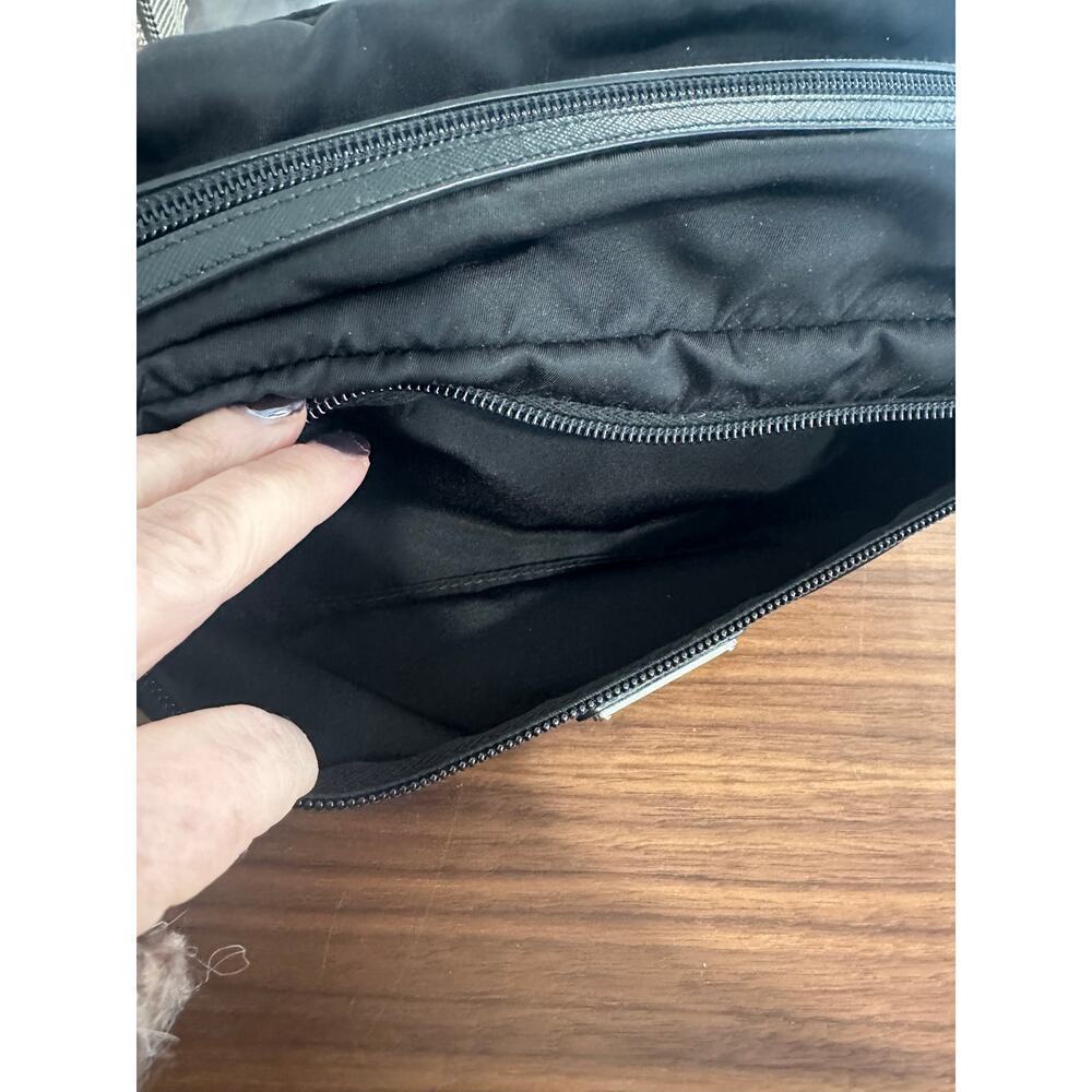 Prada Re-Nylon and Saffiano Leather Travel Pouch - Picture 8 of 12
